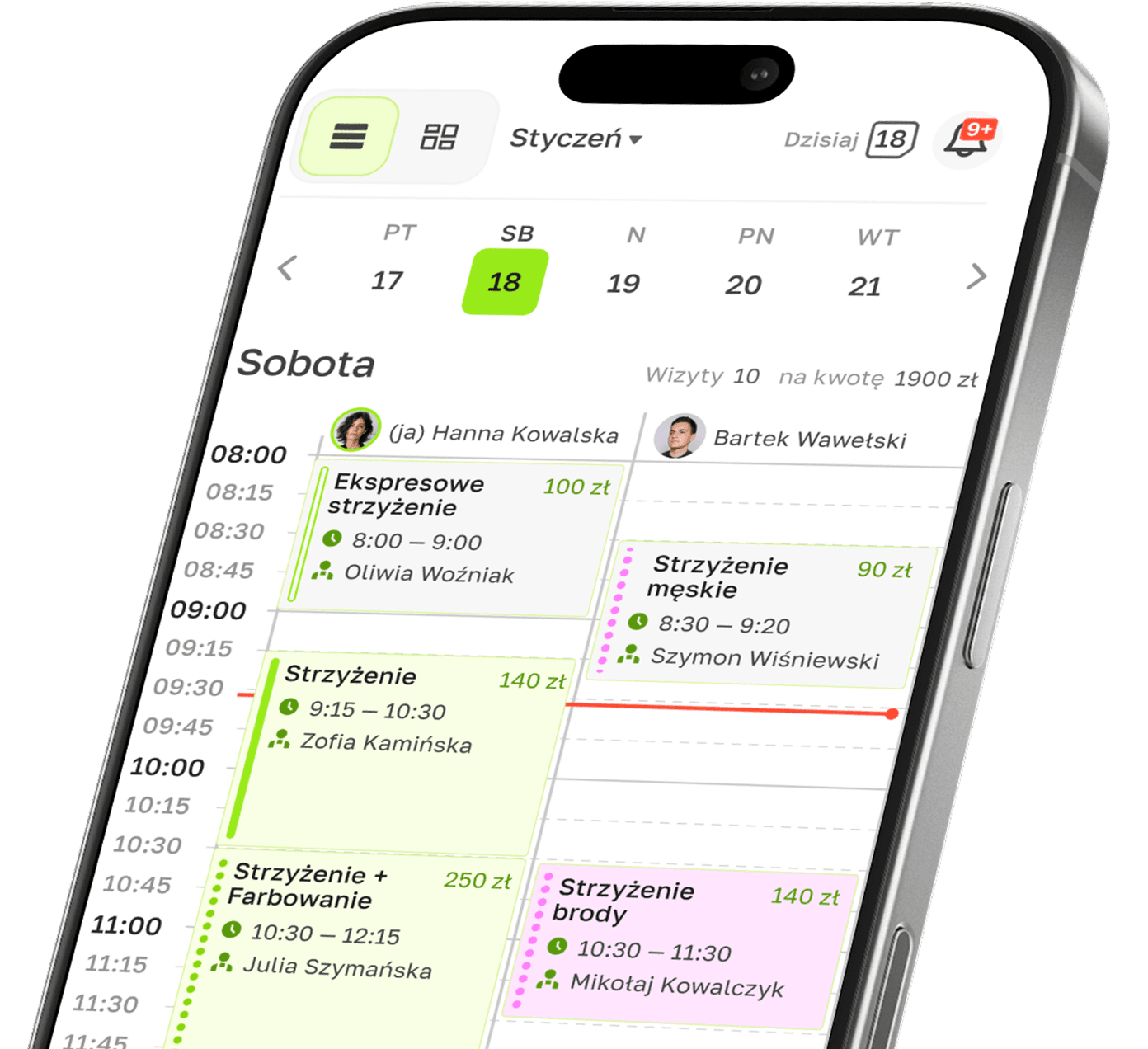  System rezerwacji online z aplikacją mobilną dla Twojego biznesu